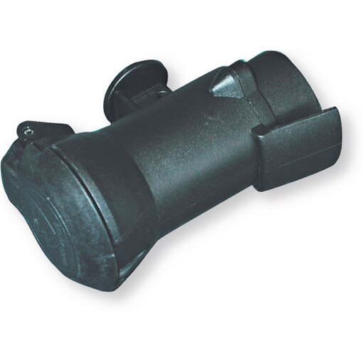 Adaptor scurt 12 V 7/13-poli din material plastic